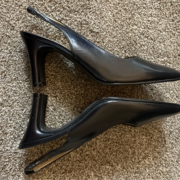Etienne Aigner Classic Black Heels - Picture 3 of 4